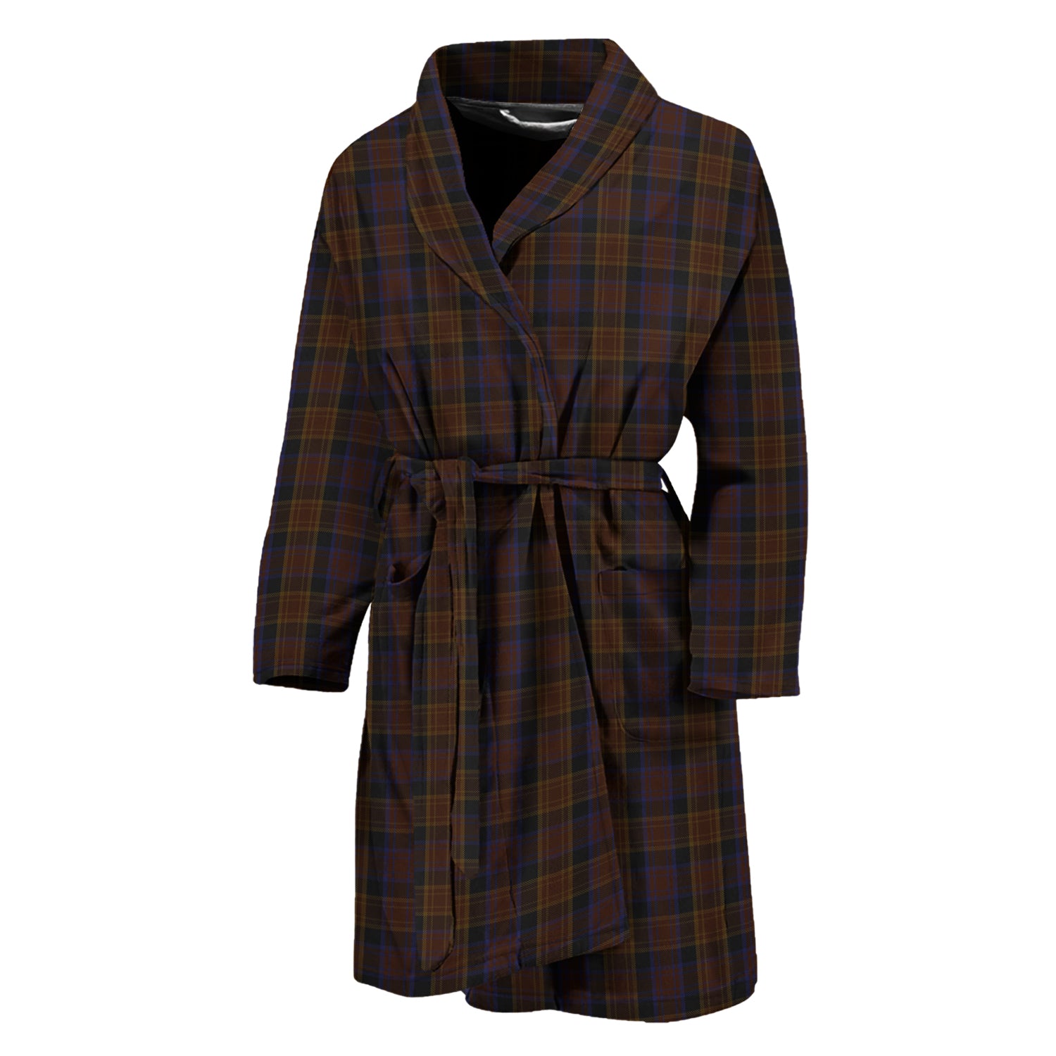 Laois County Ireland Tartan Bathrobe - Tartan Vibes Clothing