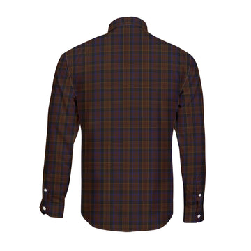 Laois County Ireland Tartan Long Sleeve Button Up Shirt - Tartan Vibes Clothing