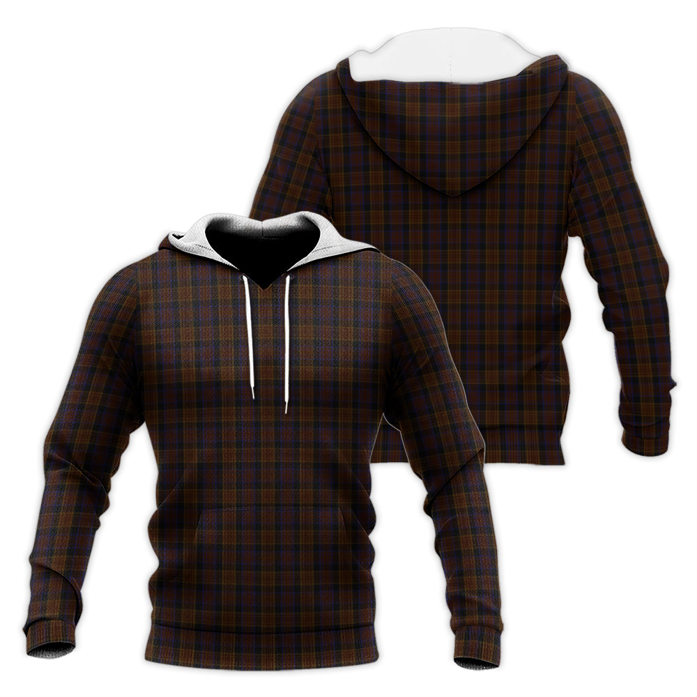 Laois County Ireland Tartan Knitted Hoodie Unisex - Tartan Vibes Clothing