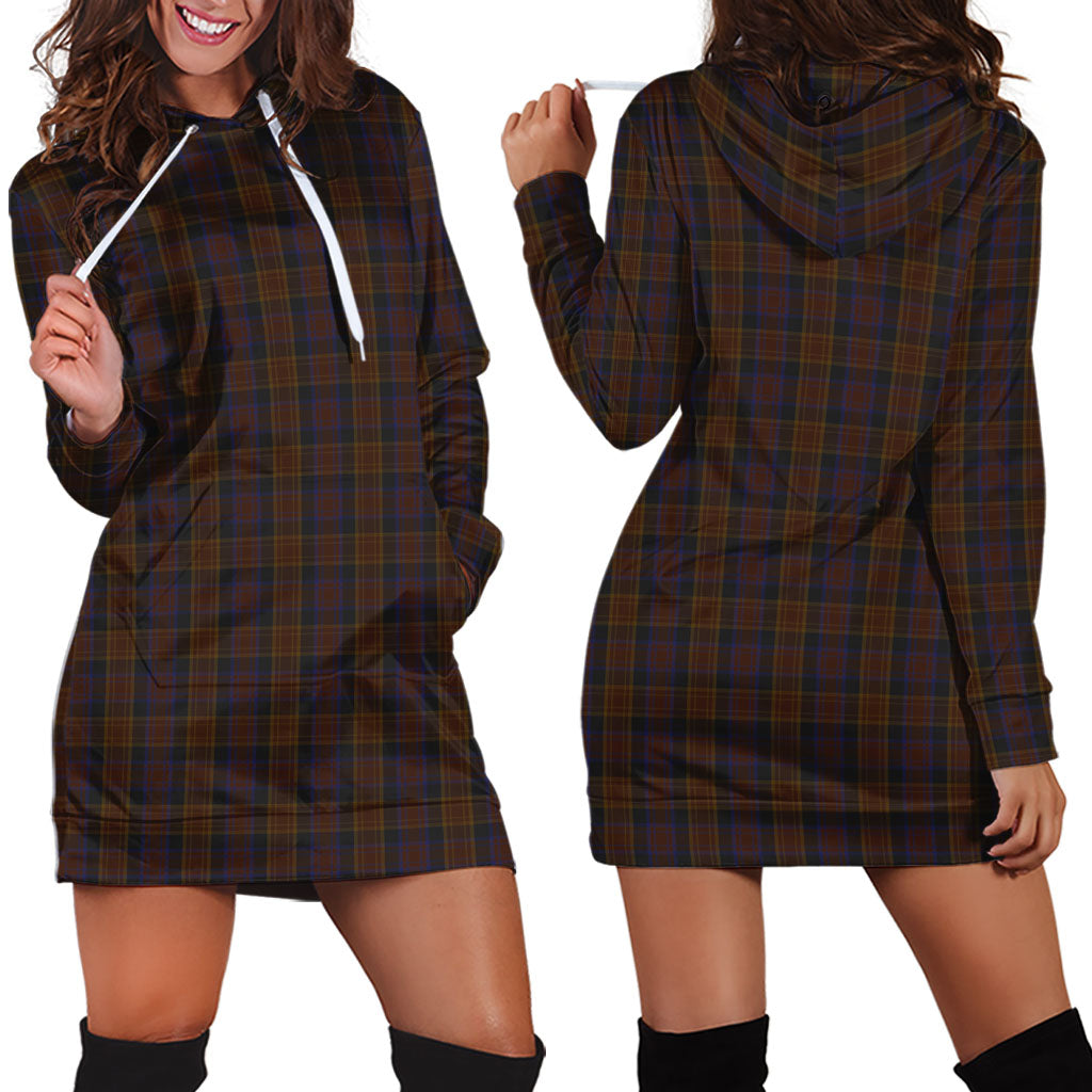 Laois County Ireland Tartan Hoodie Dress - Tartan Vibes Clothing