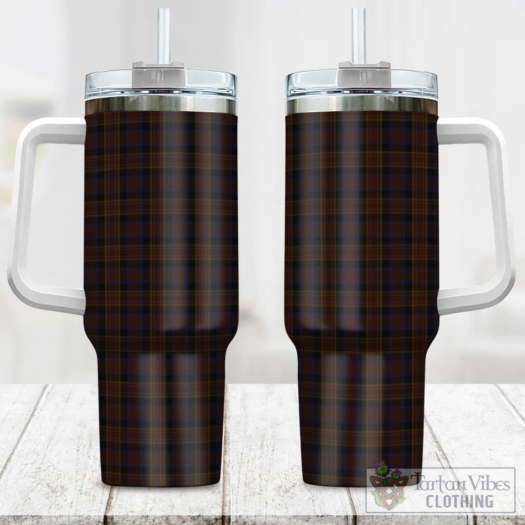 Laois County Ireland Tartan Tumbler with Handle One Size 40 OZ - Tartan Vibes Clothing
