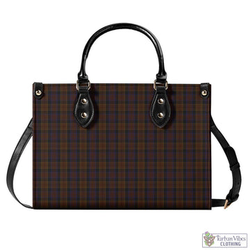 Laois County Ireland Tartan Luxury Leather Handbags