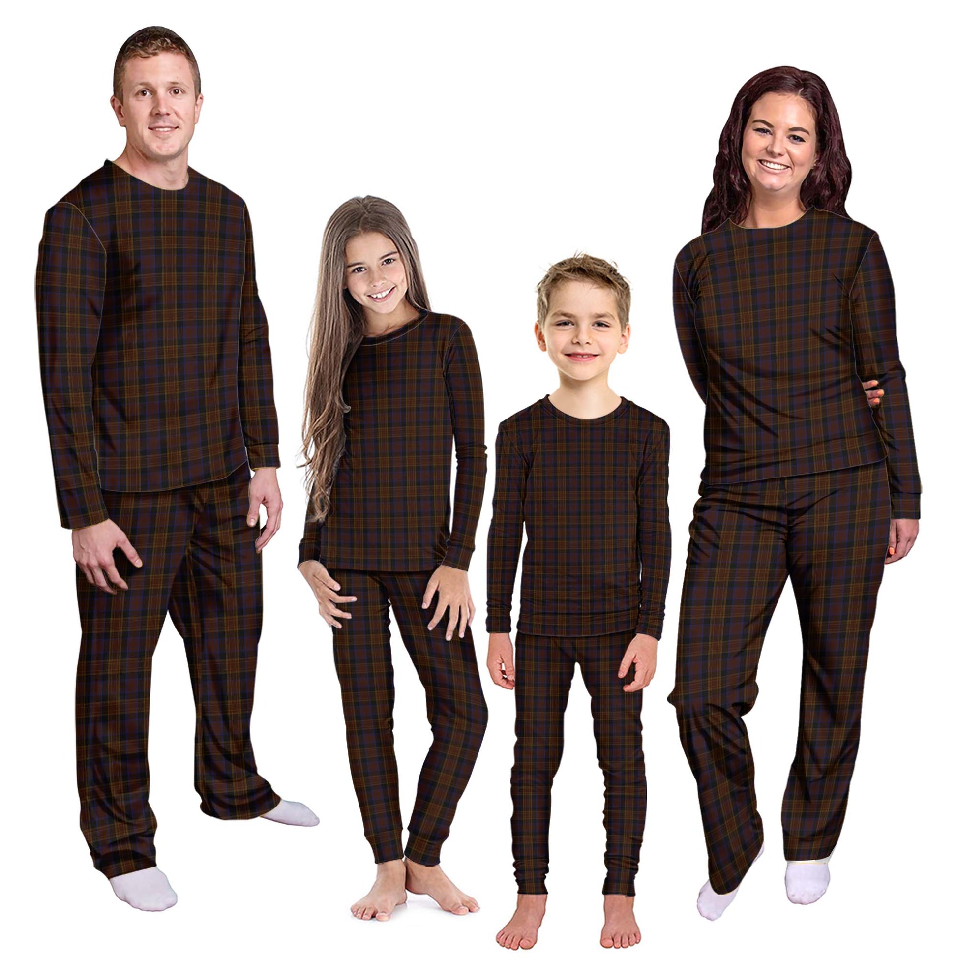 Laois County Ireland Tartan Pajamas Family Set Kid - Tartan Vibes Clothing
