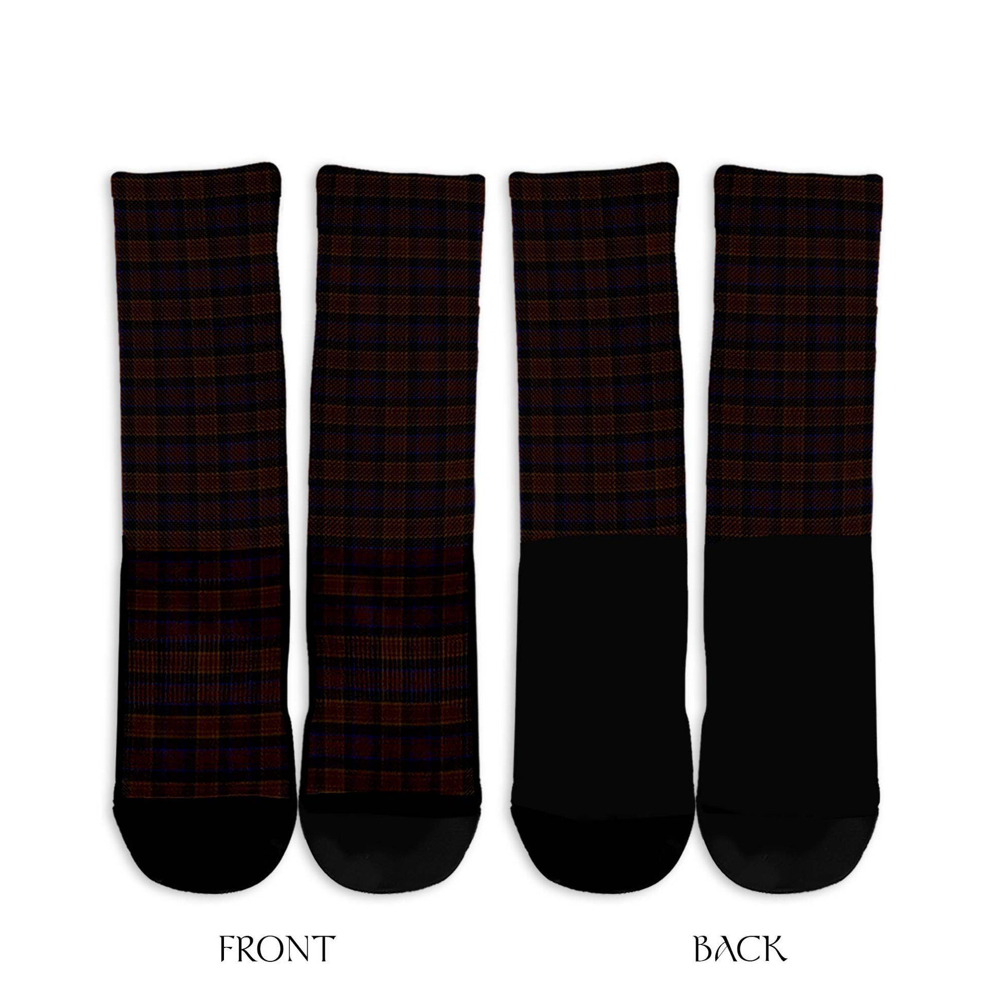 Laois County Ireland Tartan Crew Socks - Tartan Vibes Clothing