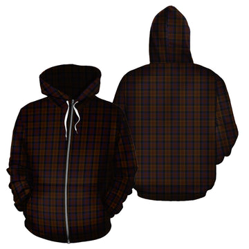 Laois County Ireland Tartan Hoodie