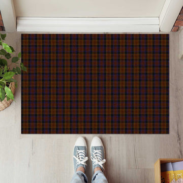 Laois County Ireland Tartan Rubber Doormat