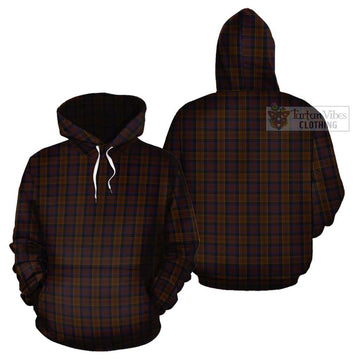 Laois County Ireland Tartan Cotton Hoodie Pullover Hoodie - Tartan Vibes Clothing