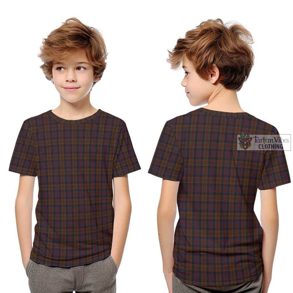 Laois County Ireland Tartan Kid T-Shirt - Tartanvibesclothing Shop