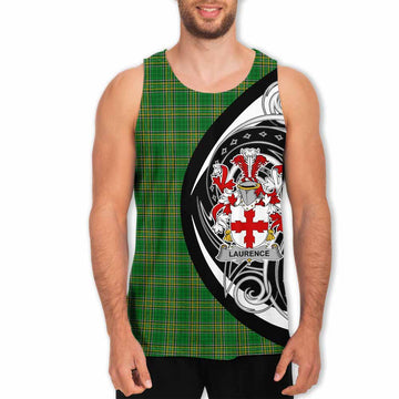 Tartan Vibes Clothing Laurence Irish Clan Men's Tank Top Celtic Circle Style