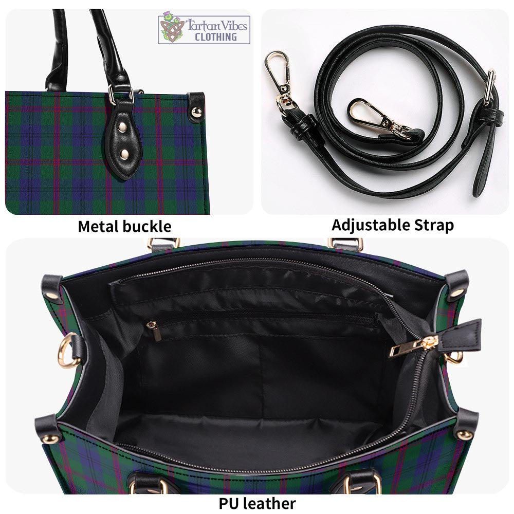 Laurie Tartan Luxury Leather Handbags - Tartan Vibes Clothing