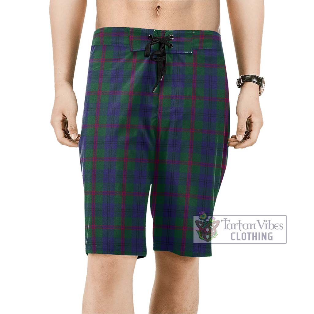 Laurie Tartan Men's Board Shorts Men - Tartan Vibes Clothing