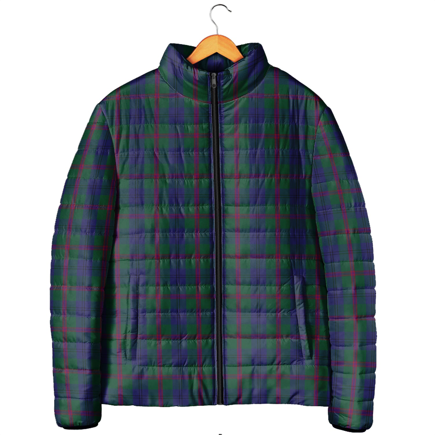 Laurie Tartan Padded Jacket Men's Padded Jacket - Tartan Vibes Clothing