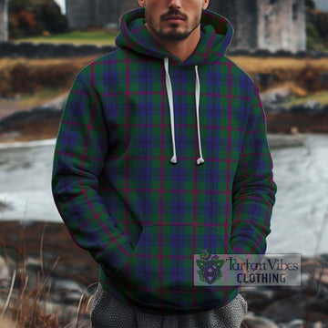 Laurie Tartan Cotton Hoodie Zip Hoodie - Tartan Vibes Clothing