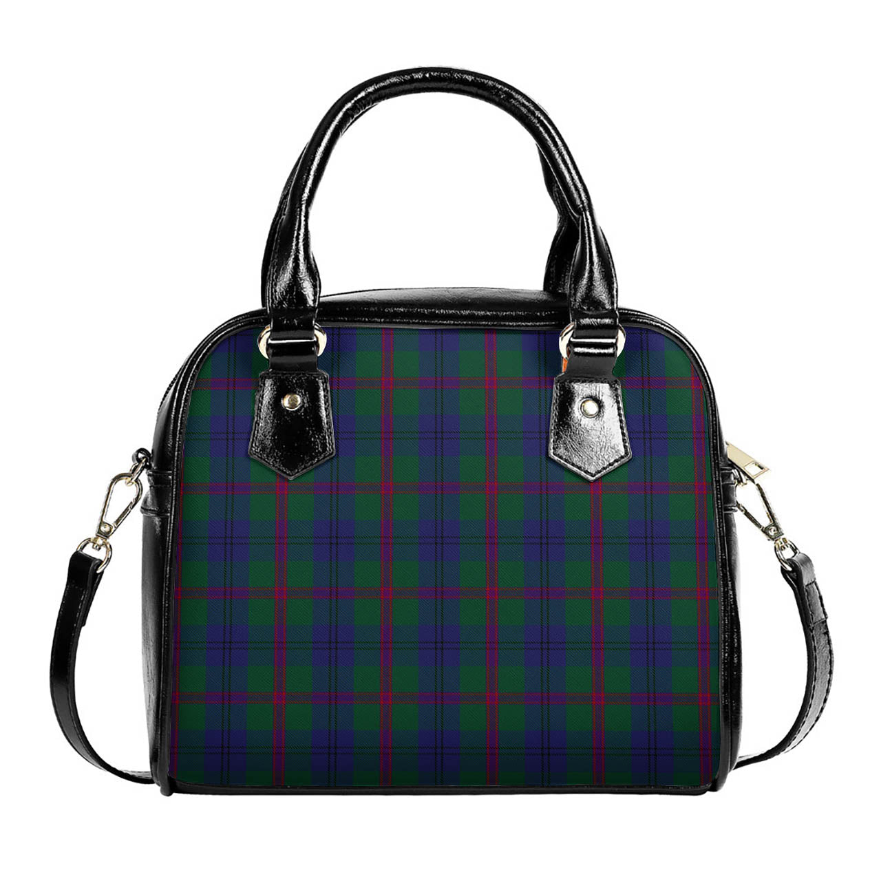 Laurie Tartan Shoulder Handbags One Size 9*21*24 cm (3.54*8.27*9.45 inches) - Tartan Vibes Clothing