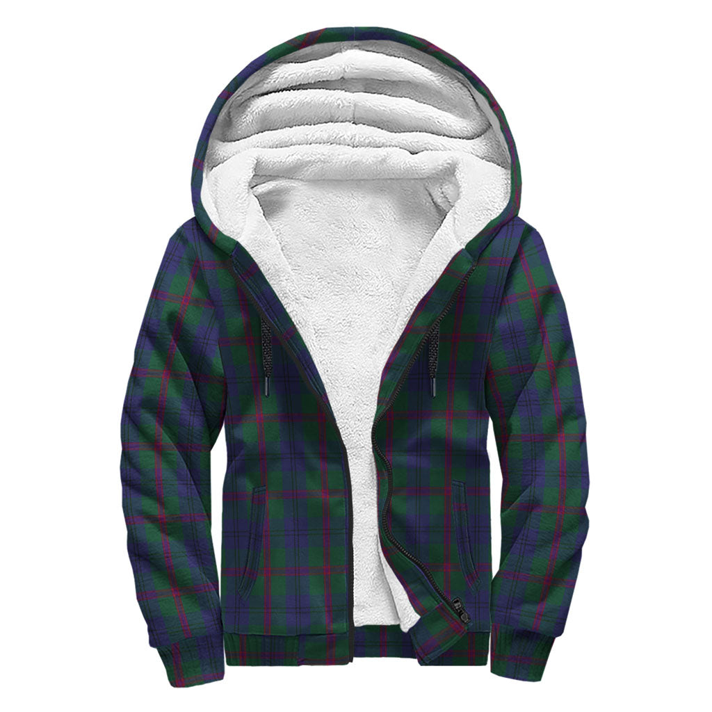 Laurie Tartan Sherpa Hoodie Unisex - Tartan Vibes Clothing