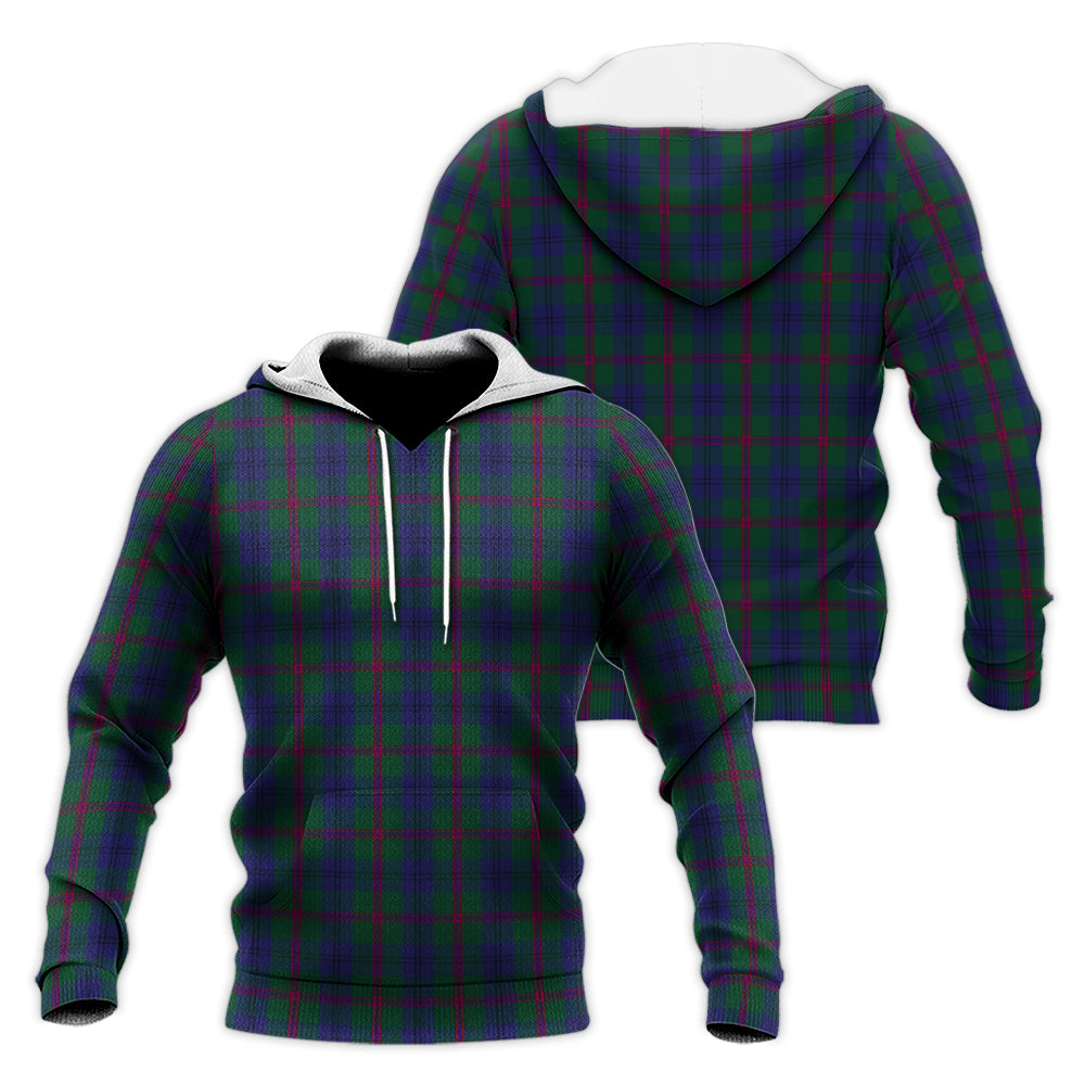 Laurie Tartan Knitted Hoodie Unisex - Tartan Vibes Clothing