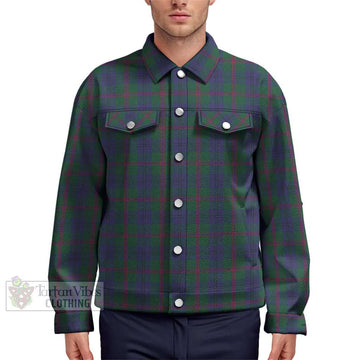 Laurie Tartan Unisex Lapel Cotton Jacket Unisex - Tartan Vibes Clothing