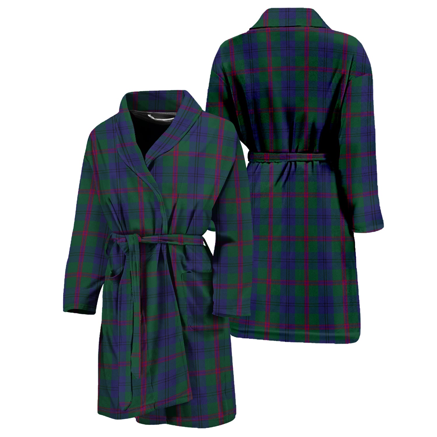 Laurie Tartan Bathrobe Unisex M - Tartan Vibes Clothing