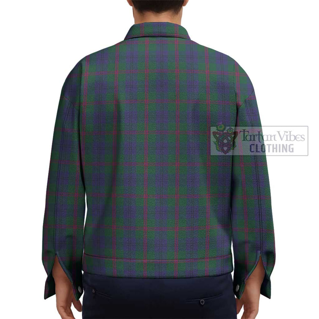 Laurie Tartan Unisex Lapel Cotton Jacket - Tartan Vibes Clothing
