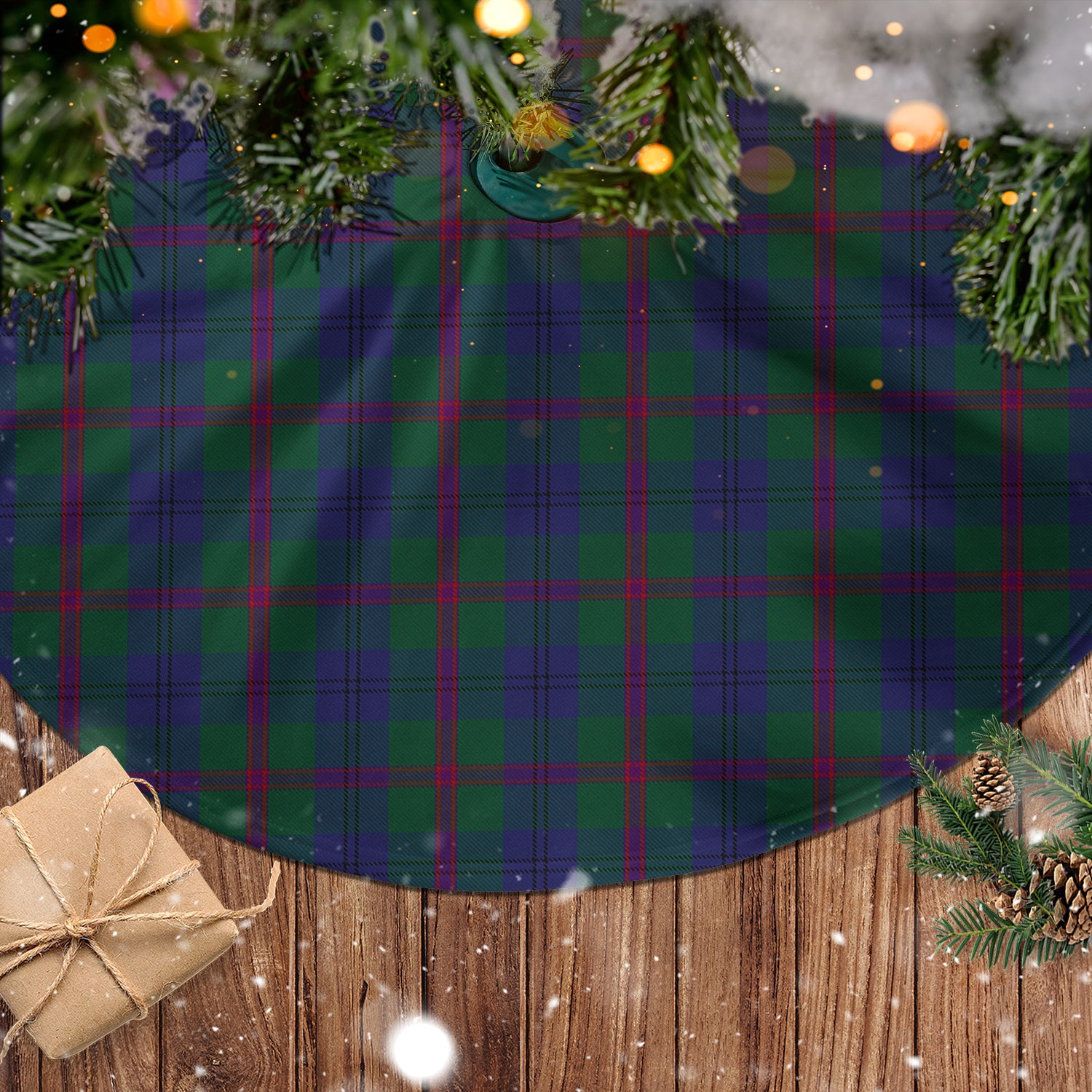 Laurie Tartan Christmas Tree Skirt - Tartanvibesclothing
