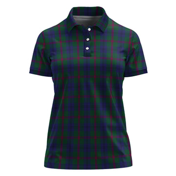 Laurie Tartan Polo Shirt For Women - Tartan Vibes Clothing