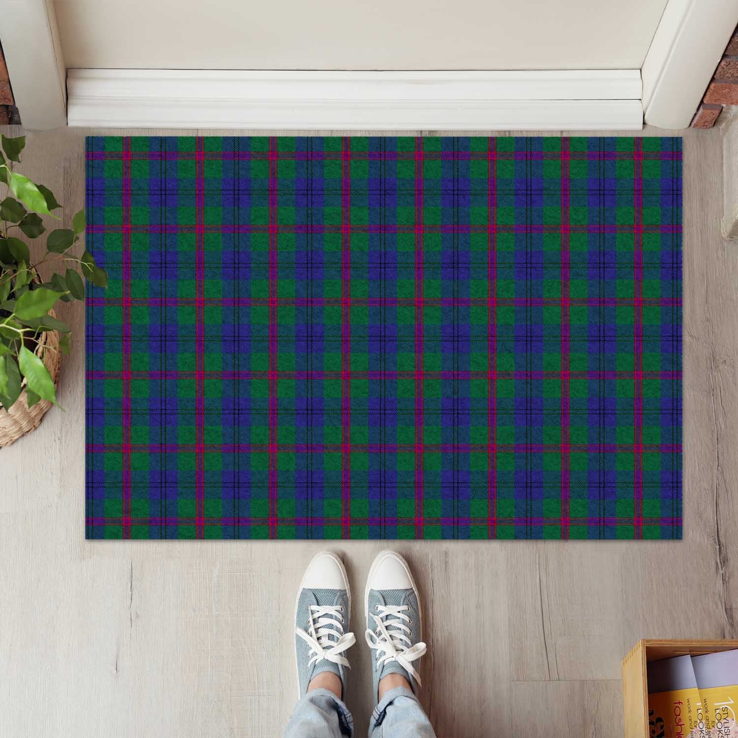 Laurie Tartan Door Mat - Tartanvibesclothing