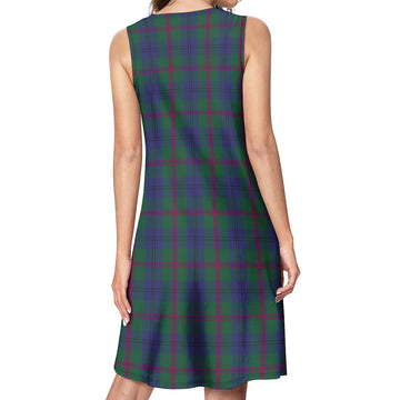 Laurie Tartan Womens Casual Dresses