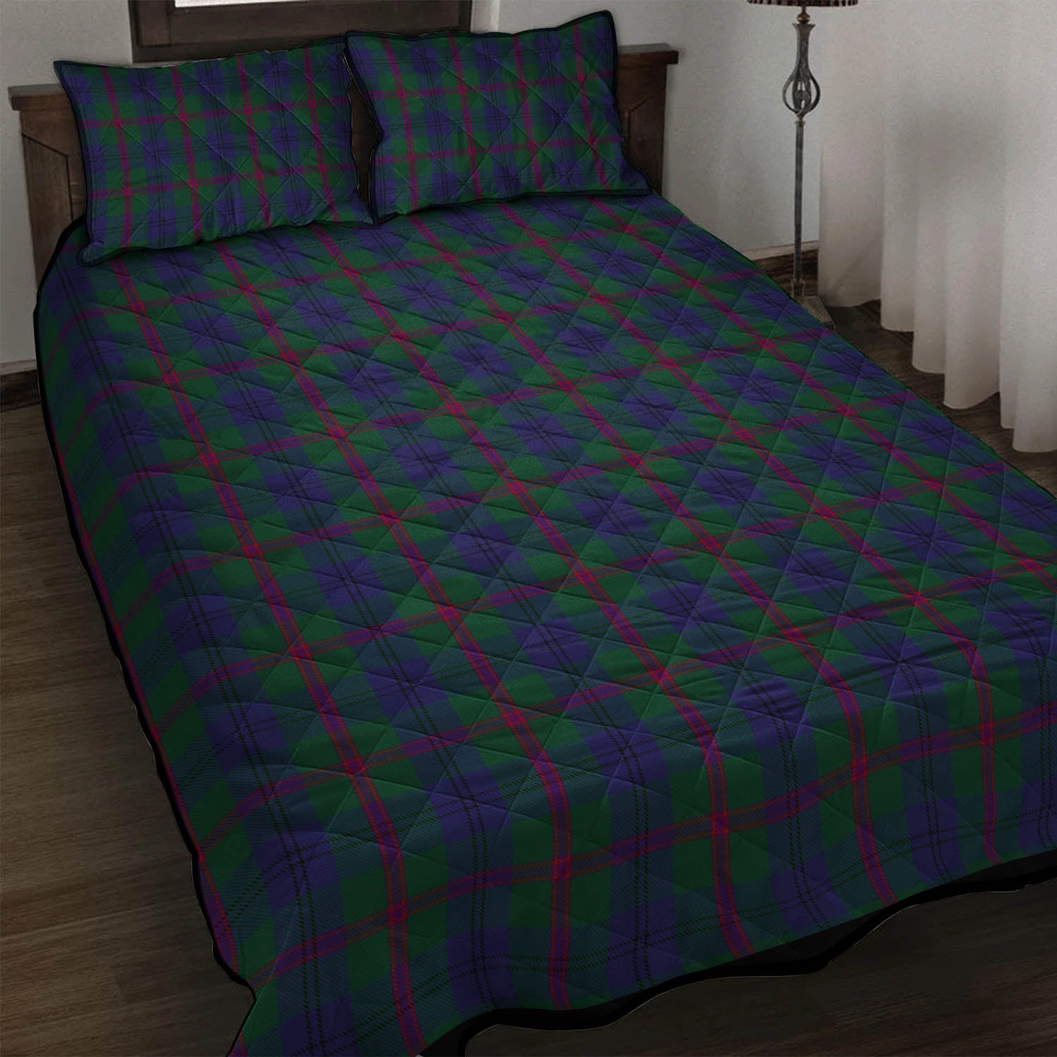 Laurie Tartan Quilt Bed Set - Tartan Vibes Clothing