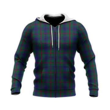 Laurie Tartan Knitted Hoodie - Tartan Vibes Clothing