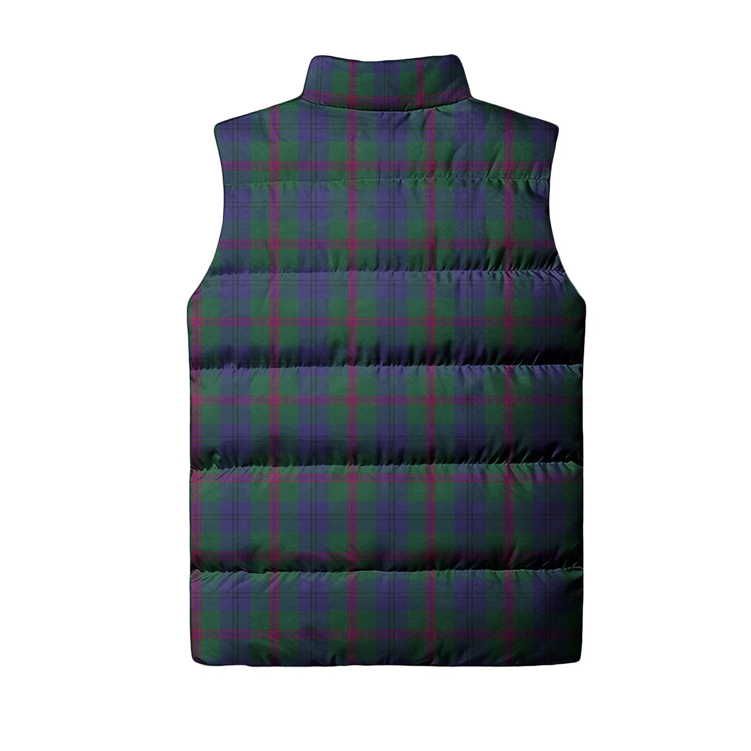 Laurie Tartan Sleeveless Puffer Jacket Unisex L - Tartan Vibes Clothing