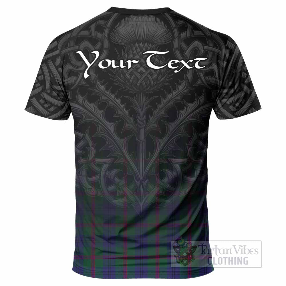 Laurie Tartan T-Shirt with Family Crest Celtic Thistle Vibes - Tartan Vibes Clothing
