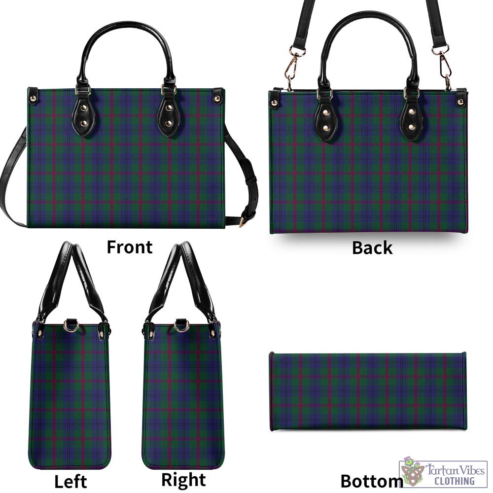 Laurie Tartan Luxury Leather Handbags - Tartan Vibes Clothing