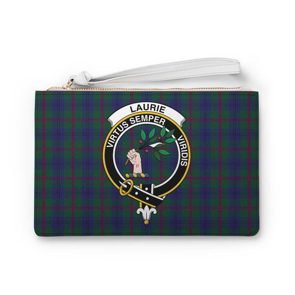 Tartan Vibes Clothing Laurie Family Crest Tartan Clutch Bag