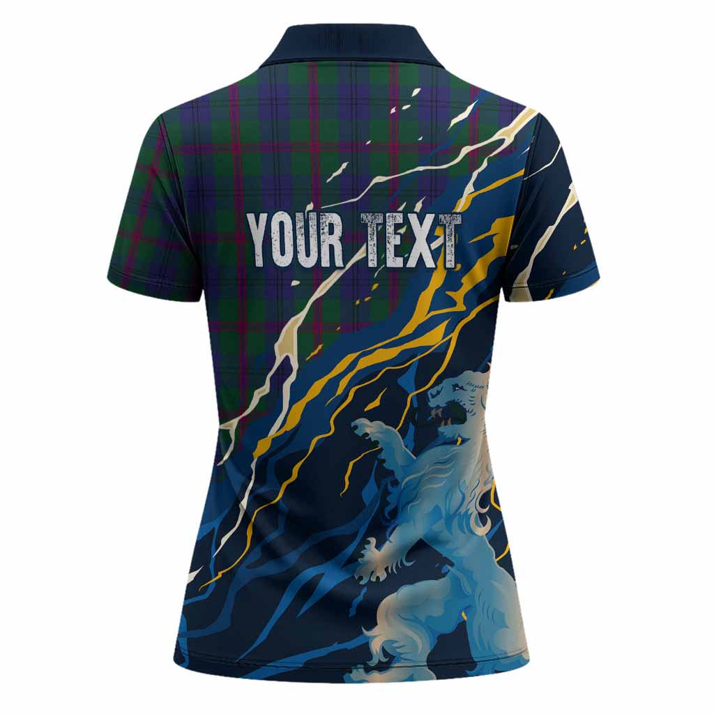 Laurie Scotland Tartan Women Polo Shirt WC2026 Football - We'll Be Coming