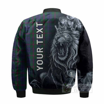 Laurie Tartan Bomber Jacket Roaring Lion Heritage
