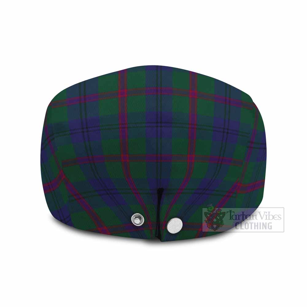 Laurie Tartan Jeff Cap, Tartan Flat Cap