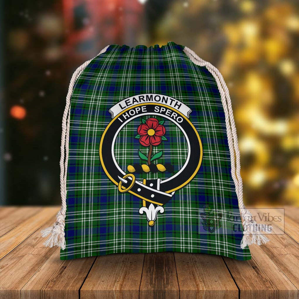 Tartan Vibes Clothing Learmonth Tartan Christmas Santa's Bag with Family Crest