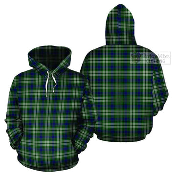 Learmonth Tartan Cotton Hoodie Pullover Hoodie - Tartan Vibes Clothing