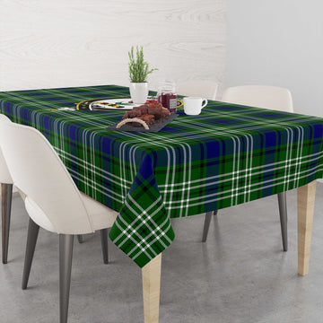 learmonth-tatan-tablecloth-with-family-crest