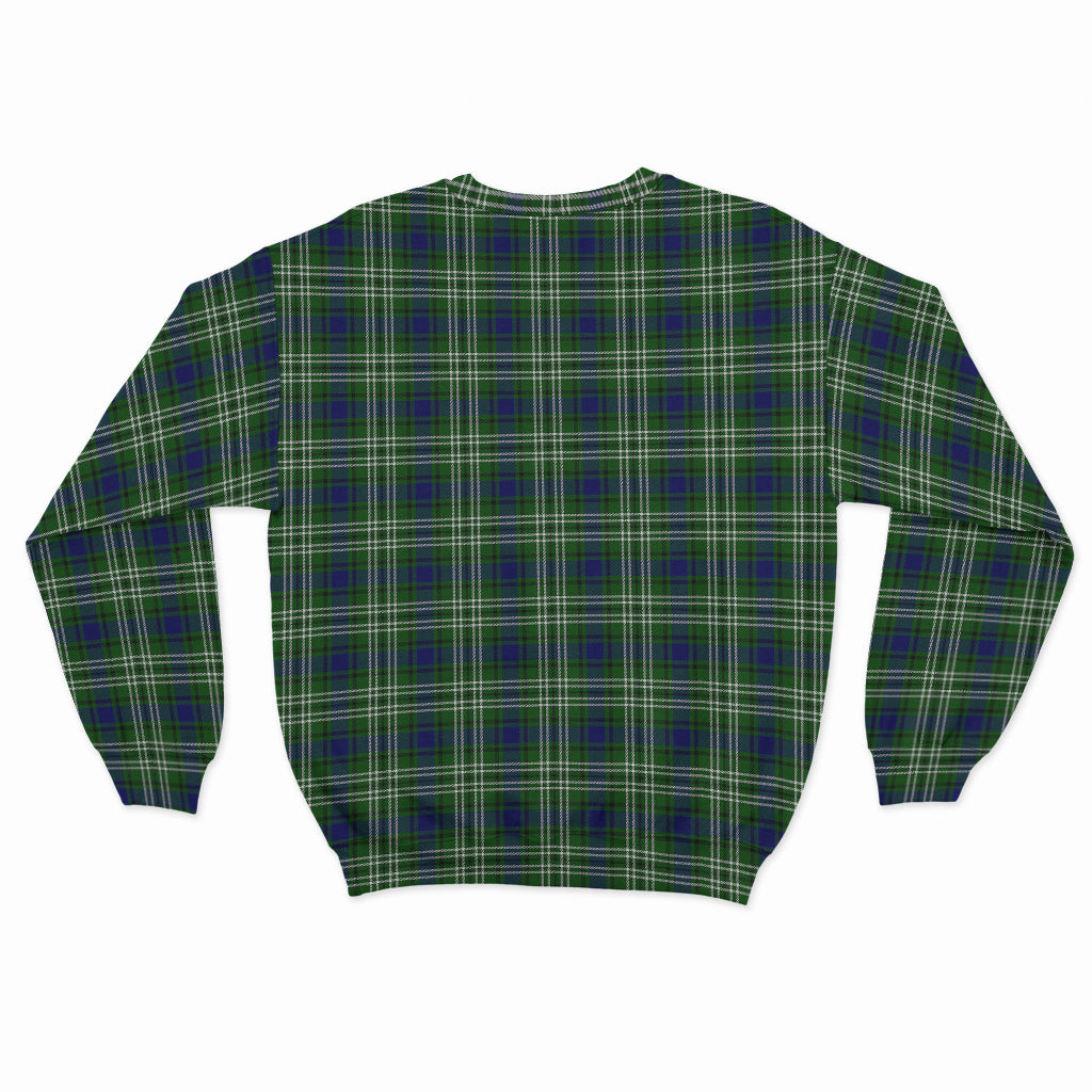 Learmonth Tartan Sweatshirt with Family Crest - Tartan Vibes Clothing
