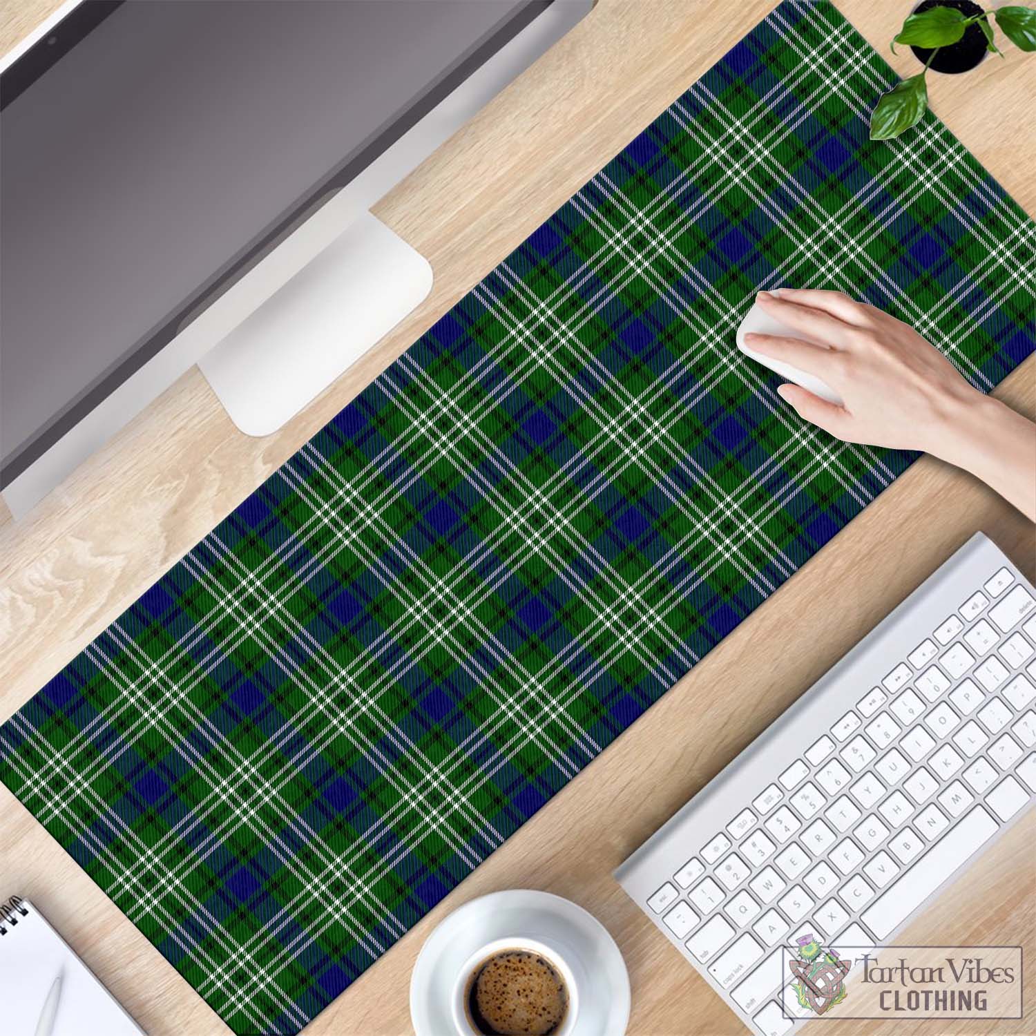 Tartan Vibes Clothing Learmonth Tartan Mouse Pad