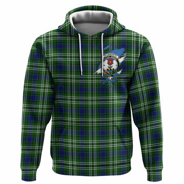 Learmonth Clan Crest In Me Tartan Hoodie Scotland Flag Style