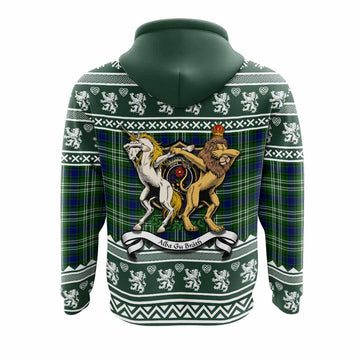 Learmonth Clan Tartan Crest Christmas Hoodie Coat of Arms Funny Style