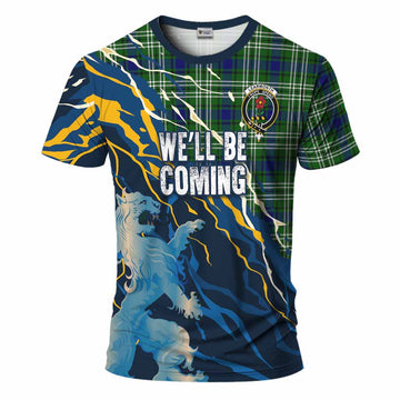 Learmonth Scotland Tartan T-Shirt WC2026 Football - We'll Be Coming