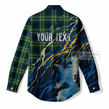 Learmonth Scotland Tartan Women Casual Shirt WC2026 Football - We'll Be Coming
