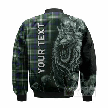 Learmonth Tartan Bomber Jacket Roaring Lion Heritage