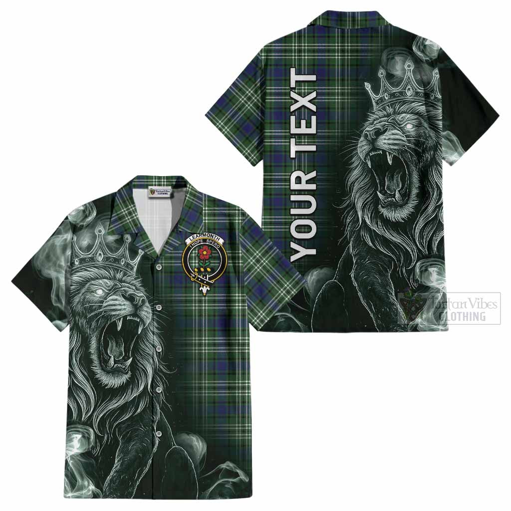 Learmonth Tartan Cotton Hawaiian Shirt Roaring Lion Heritage