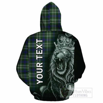 Learmonth Tartan Cotton Hoodie Roaring Lion Heritage