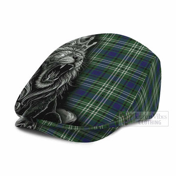 Learmonth Tartan Flat Cap, Jeff Cap Roaring Lion Heritage
