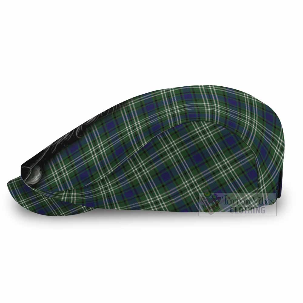 Learmonth Tartan Flat Cap, Jeff Cap Roaring Lion Heritage